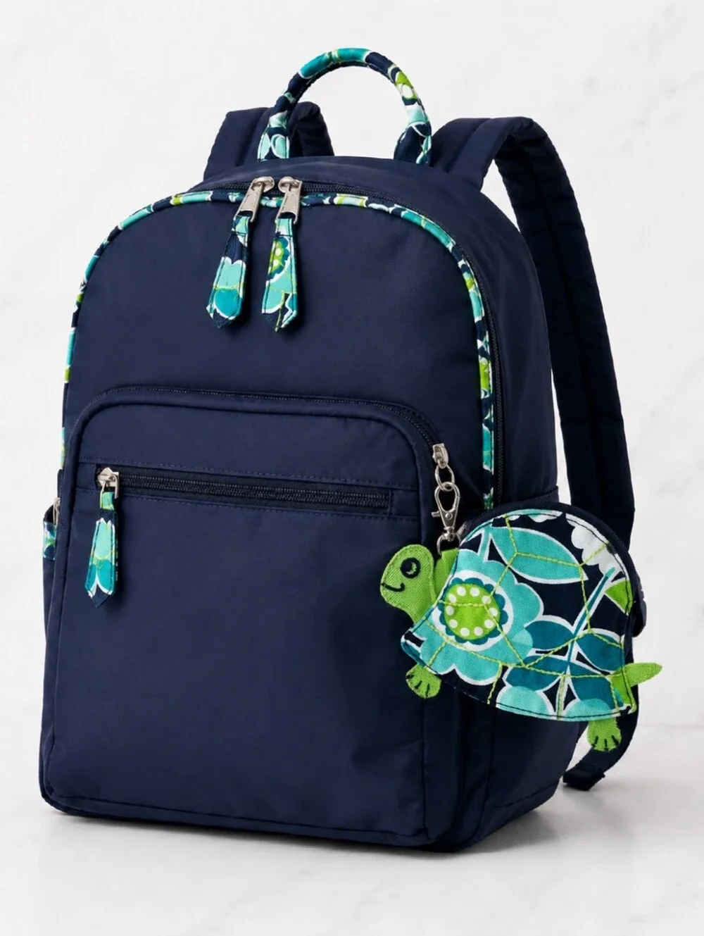 Thirty-One Sea Turtle Coin Purse Keychain